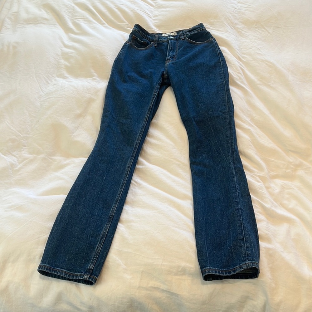 Abercrombie 90’s Slim Straight Jean - Curve Love